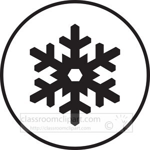 symbol winter winter recreation area