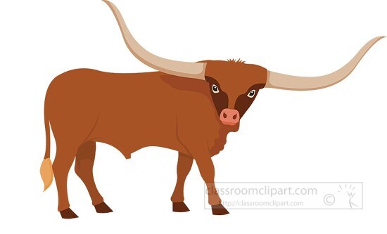 texas longhorn clipart