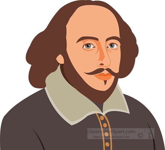 william shakespeare clipart