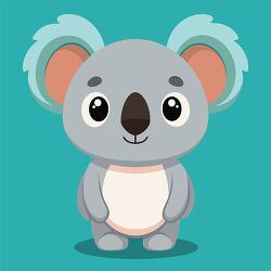 cute koala cartoon animal adorable illustration australian