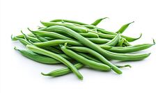 group of string beans with a fresh green color