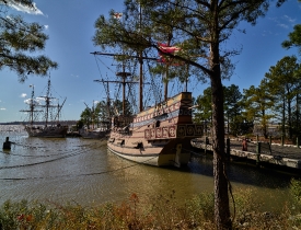 Reconstructions of the Susan Constant Discovery and Godspeed the