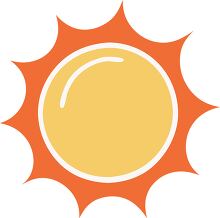 sun rays weather icon