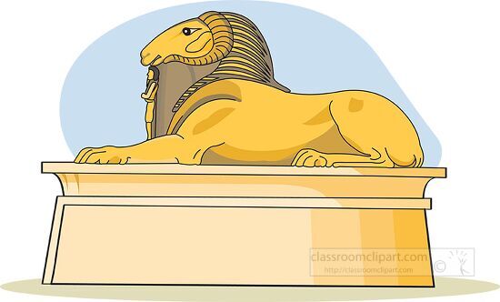 ancient egypt statue clipart