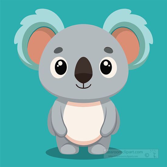 cute koala cartoon animal adorable illustration australian