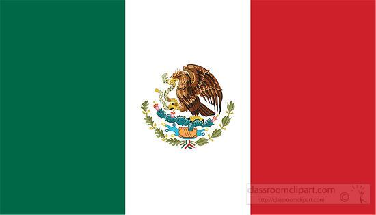 flag of the country of mexico