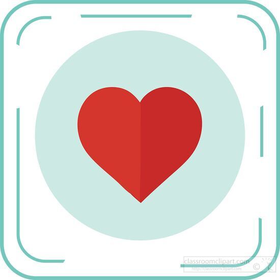 heart health rectangle icon rectangle icon