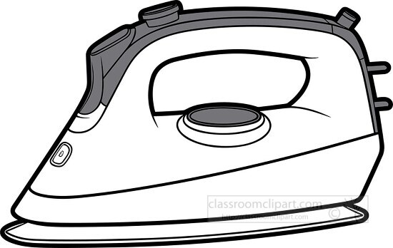 iron black outline clip art