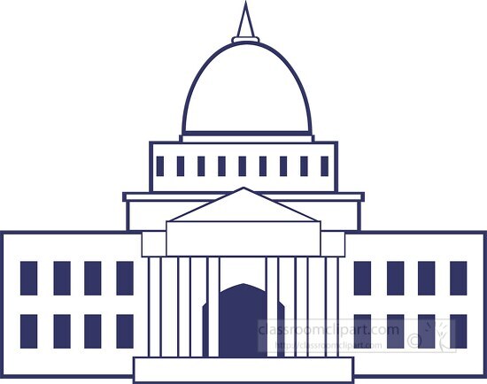 legislative branch of government clipart 3