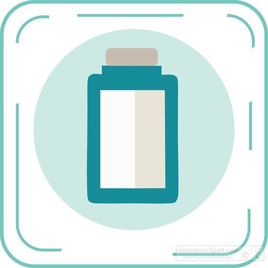 medicine bottle rectangle icon rectangle icon