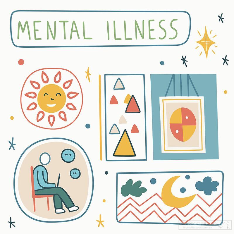 mental health awareness illustration