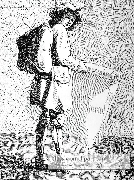 18th century french print seller