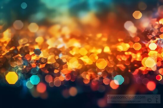 abstract bokeh background with colorful lights