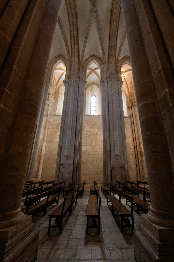 alcobaca monastery interior portugal