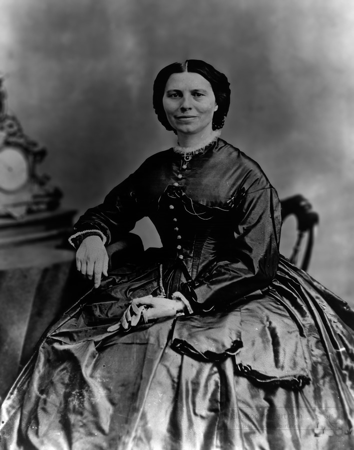 Clara Barton portrait photo image