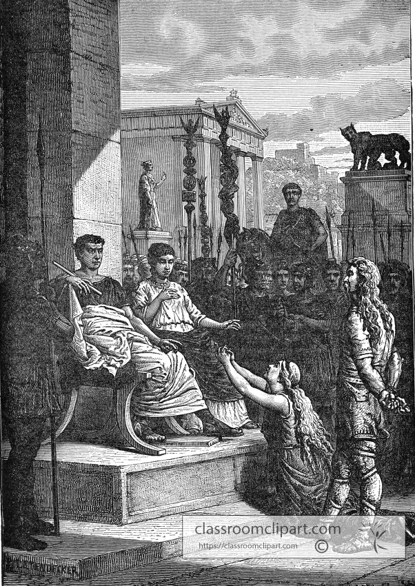 claudius agrippina illustration