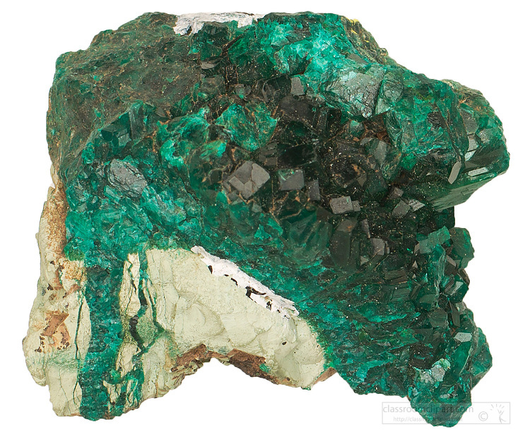 Cyclosilicate Mineral Dioptase