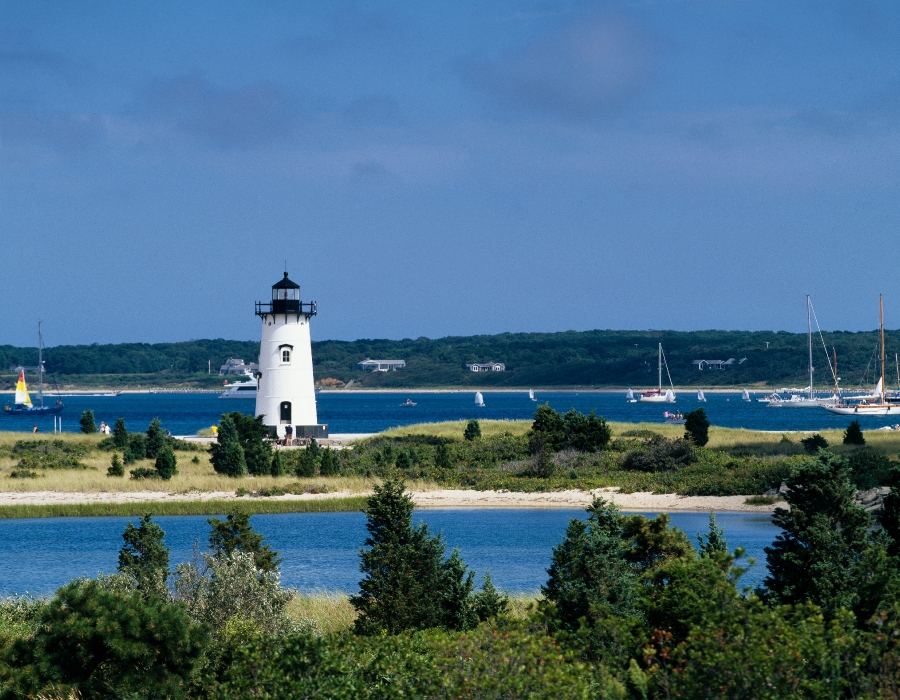 Edgartown Light Station Marthas Vineyard Massachusetts