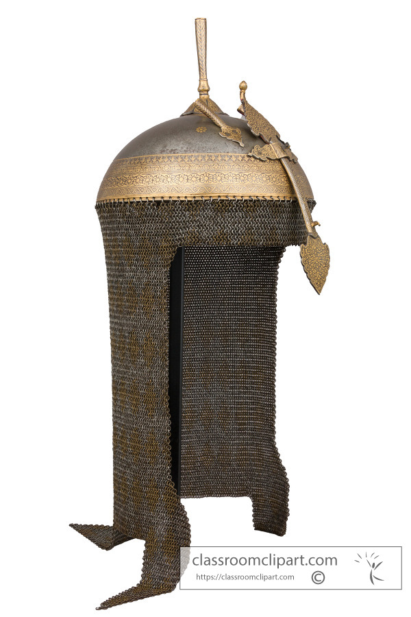 Helmet Arm Guard and Shield persia from 1800