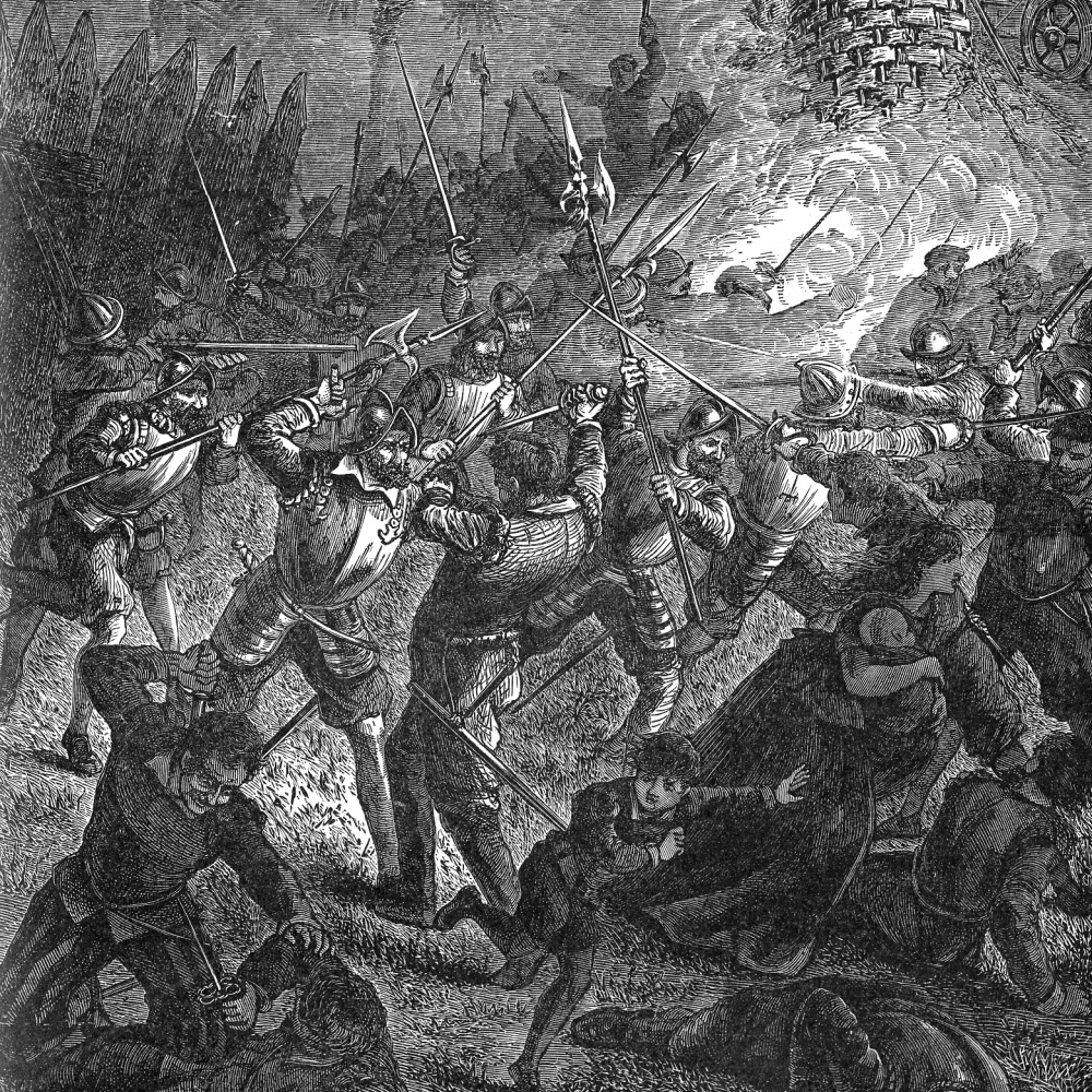 Massacre of the Huguenots by Melendez