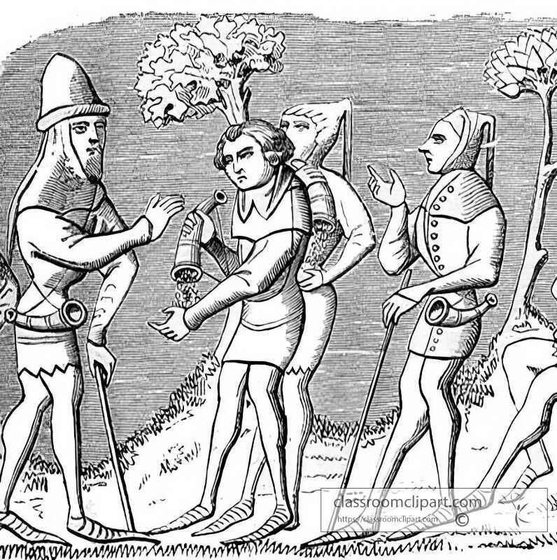 medieval life 163b2 illustration