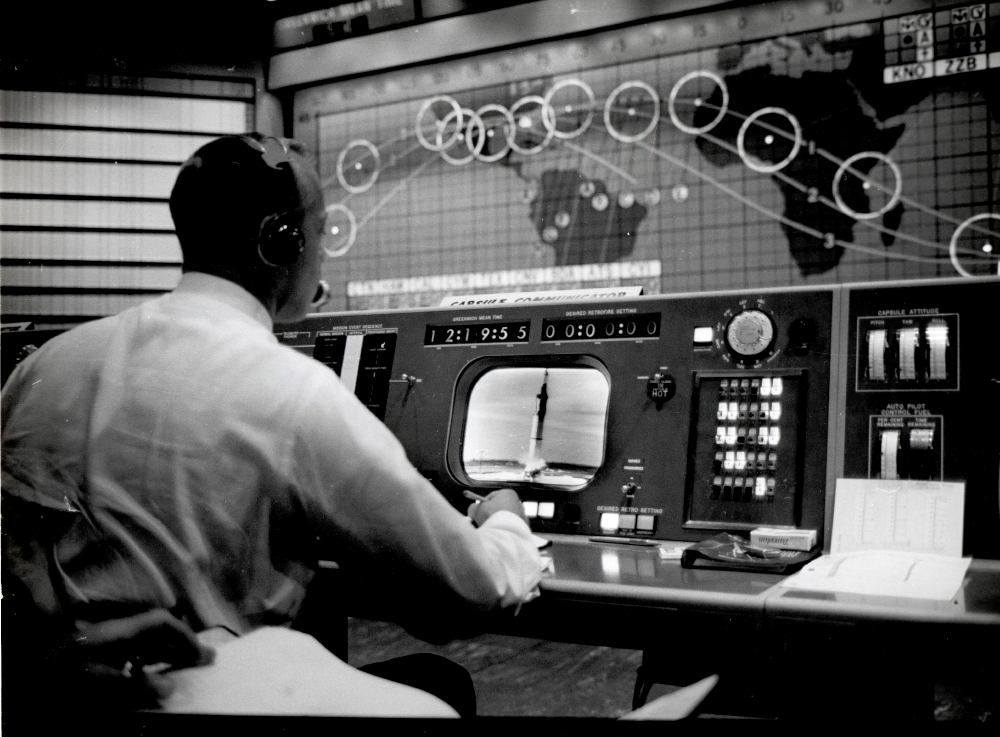 Mercury Mission Control Flight Control Area 2