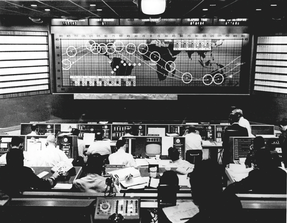 Mercury Mission Control, Flight Control Area