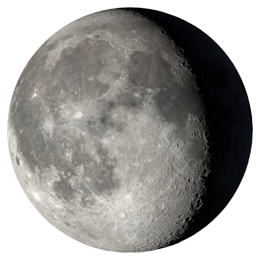 phase waning gibbous moon