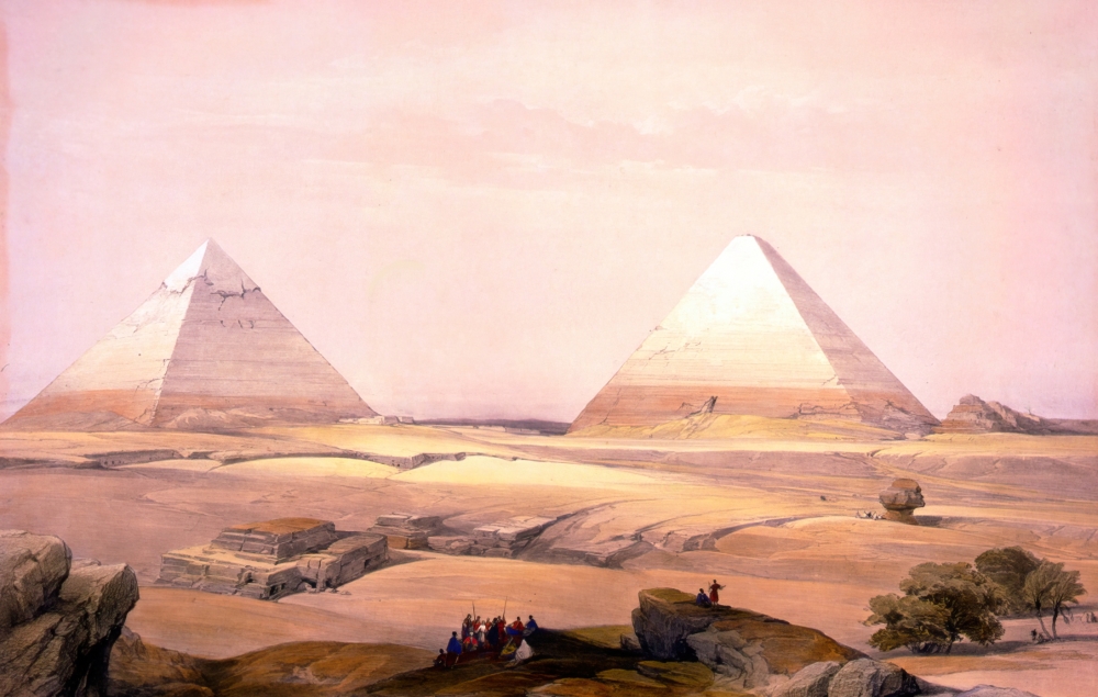 Pyramids at Giza Egypt