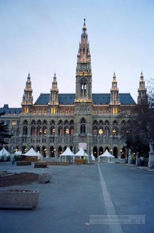 Rathaus City Hall in Vienna