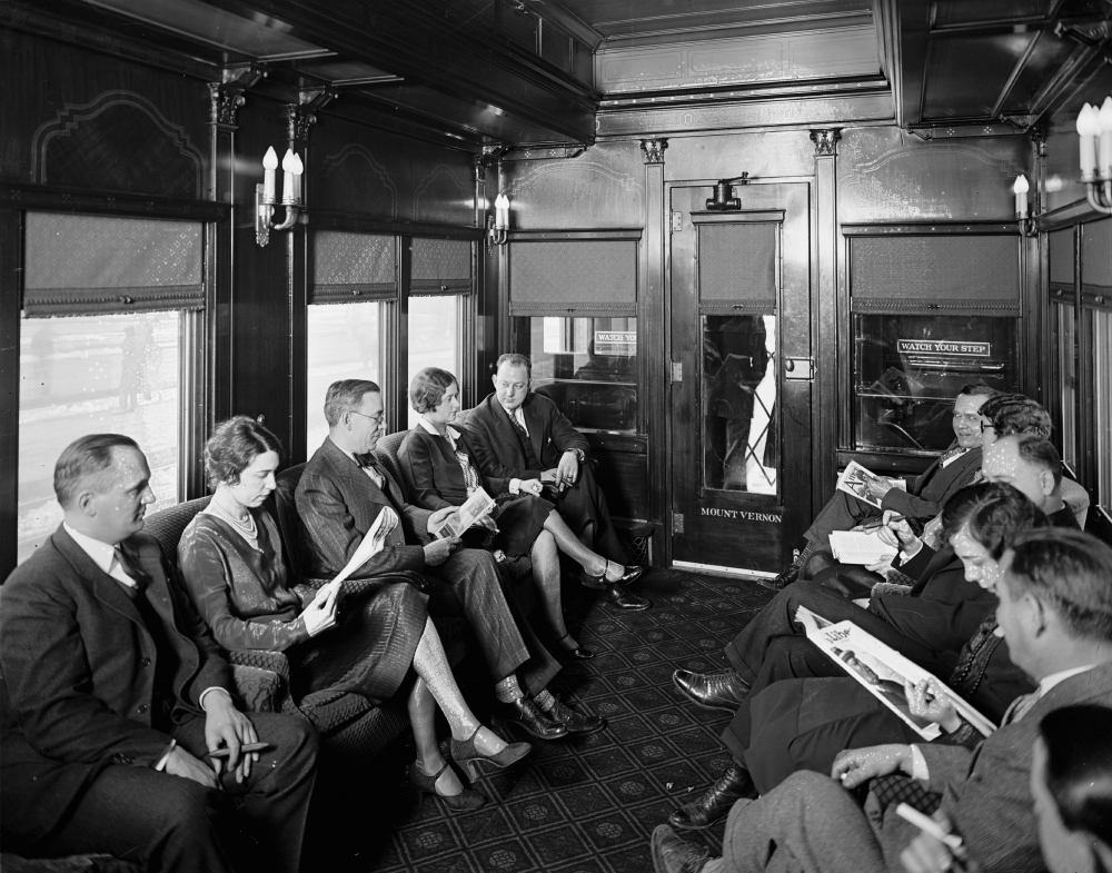 southern railway interior of car 19187u