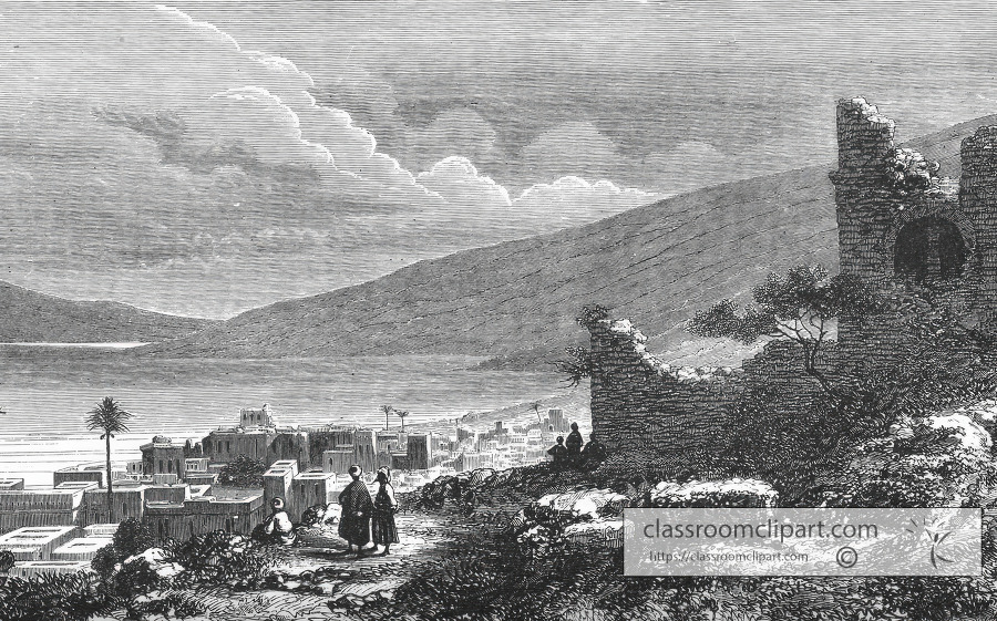 The Sea of Tiberias Illustration