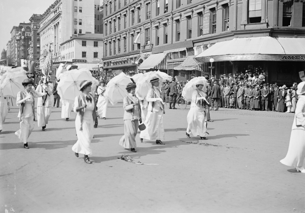 woman suffrage parade may 1914