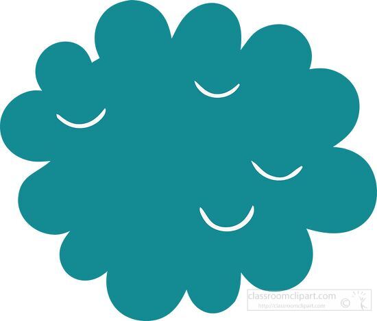 puffy clouds weather icon