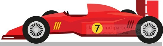 race car transportation clipart