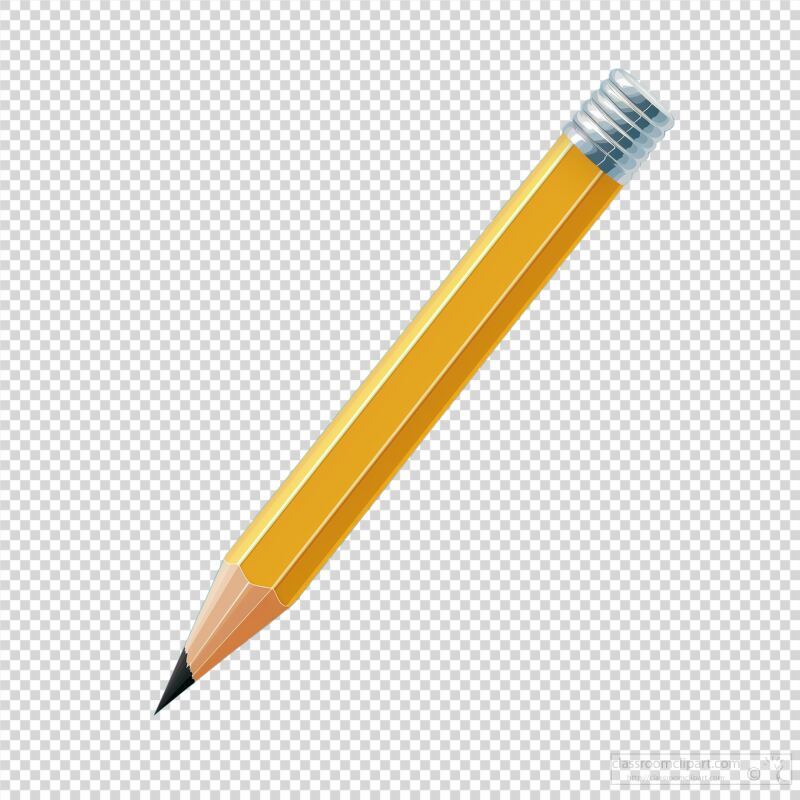 Simple Yellow Pencil Ready for Back to School Season