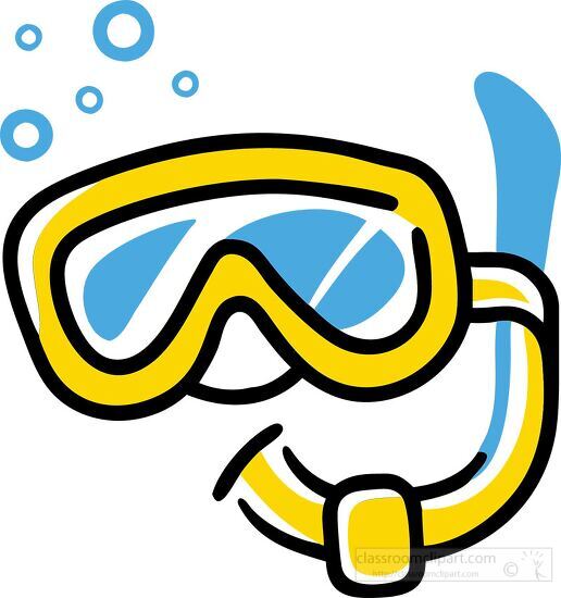 snorkel mask icon