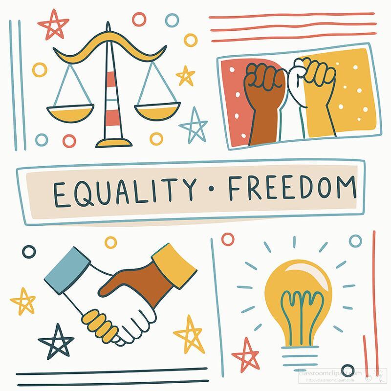 Symbols of Equality and Freedom