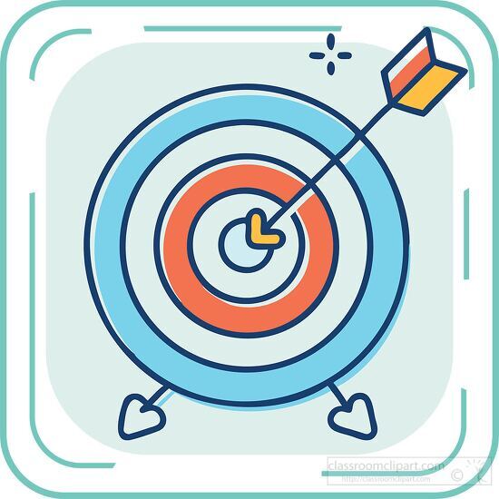 target icon with blue lines