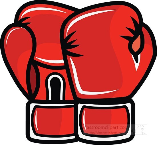 two red boxing gloves