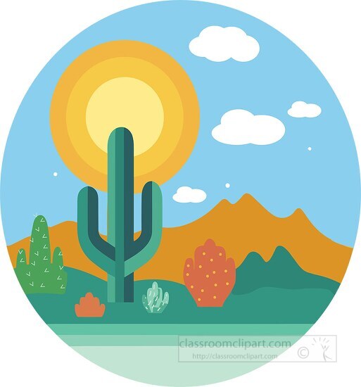 visual characteristics of desert biome