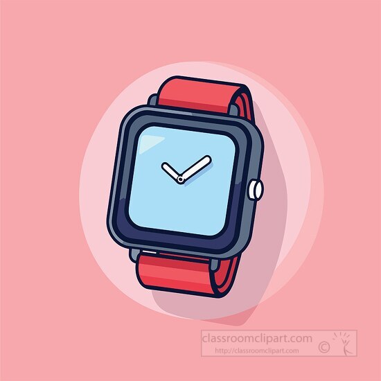 watch icon style clip art
