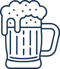 Beer Mug Icon With Froth