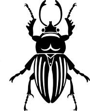 beetle silhouette 3