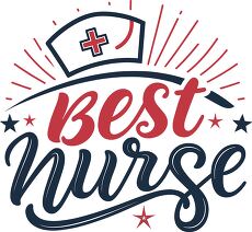 Bold Typography the Best Nurse