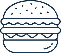 Burger Icon for Designs