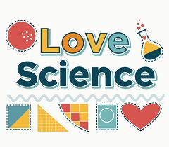 Creative Clip Art Design Celebrating Love for Science