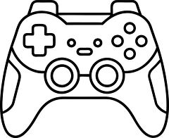 Creative Design of a Video Game Controller in Outline Style