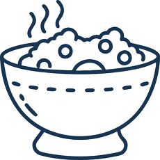 Curry Bowl Icon With Steam