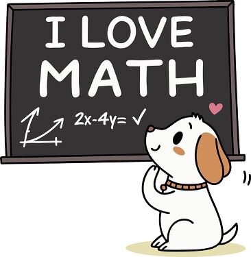 Learning Math With a Joyful Puppy in a Playful Classroom